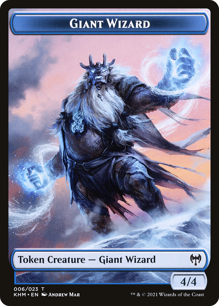 Giant Wizard Token [Kaldheim Tokens]-1