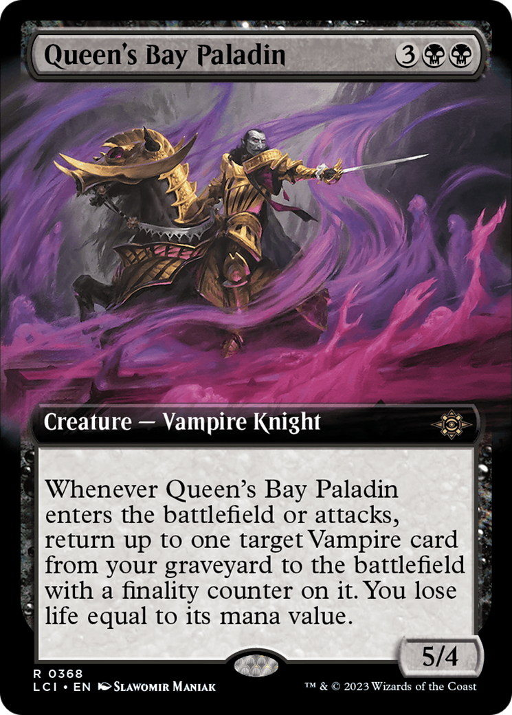 Queen's Bay Paladin (Extended Art) [The Lost Caverns of Ixalan]-1