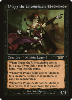 Phage the Untouchable [Legions]-1