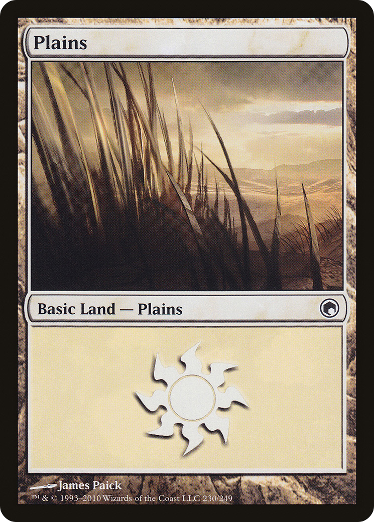 Plains (230) [Scars of Mirrodin]-1