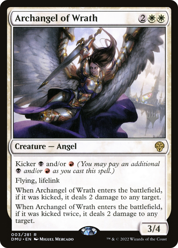Archangel of Wrath (Promo Pack) [Dominaria United Promos]-1