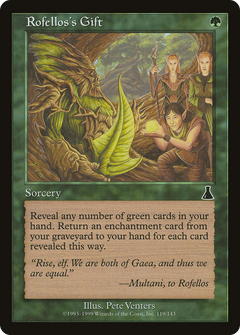 Rofellos's Gift [Urza's Destiny]-1