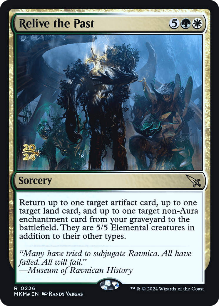 Relive the Past [Murders at Karlov Manor Prerelease Promos]-1