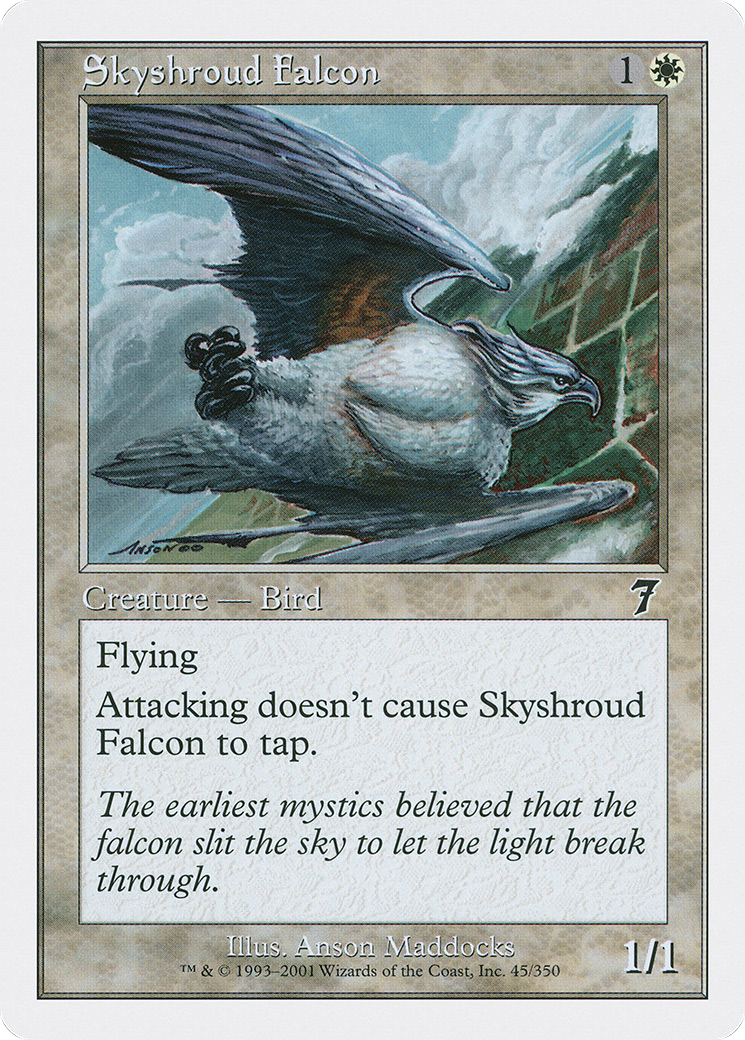 Skyshroud Falcon [Seventh Edition]-1
