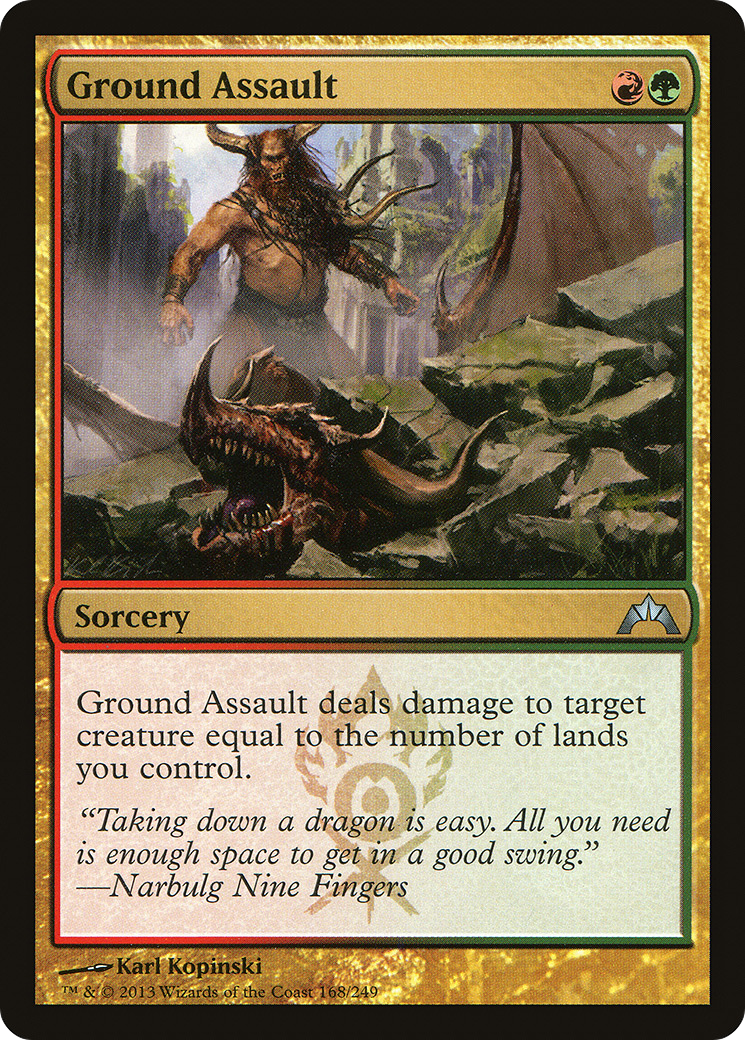 Ground Assault [Gatecrash]-1