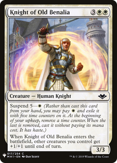 Knight of Old Benalia [Mystery Booster]-1