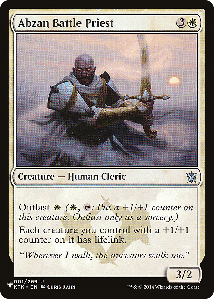 Abzan Battle Priest [The List]-1