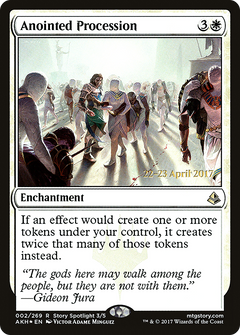Anointed Procession [Amonkhet Prerelease Promos]-1