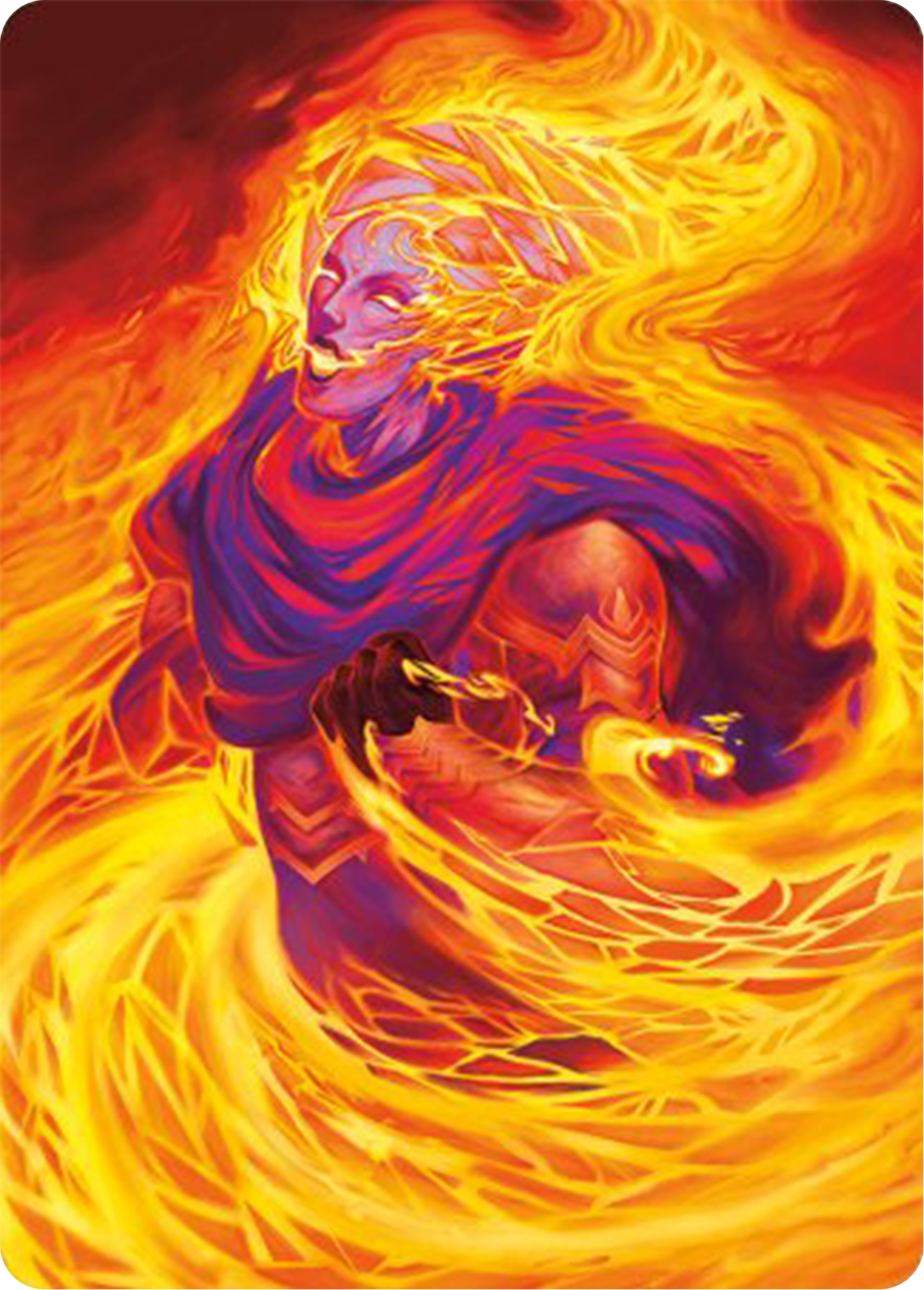 Flare of Duplication Art Card [Modern Horizons 3 Art Series]-1