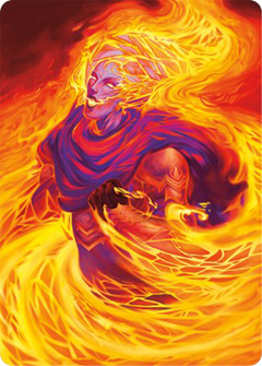 Flare of Duplication Art Card [Modern Horizons 3 Art Series]-1