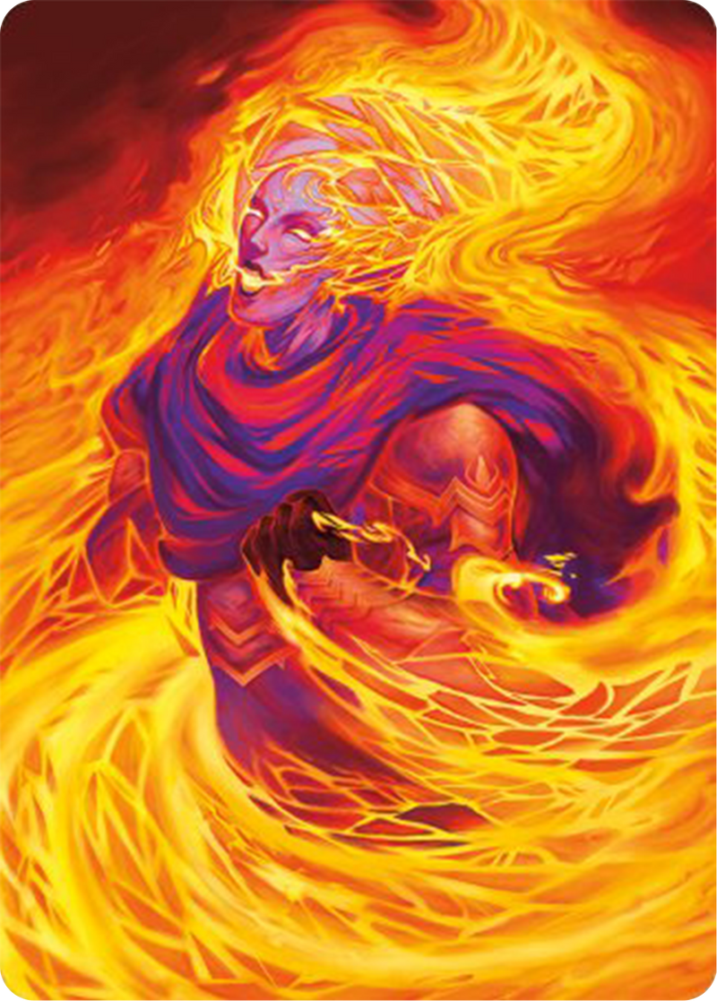 Flare of Duplication Art Card [Modern Horizons 3 Art Series]-1