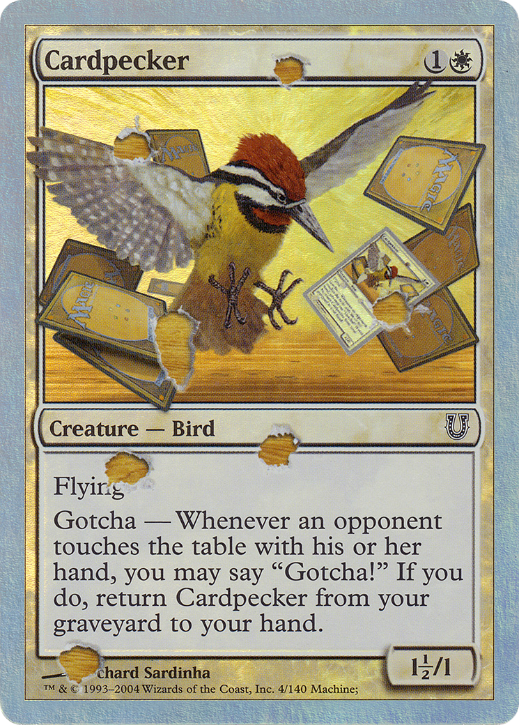 Cardpecker (Alternate Foil) [Unhinged]-1