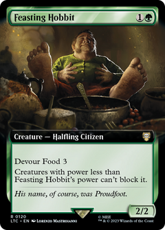 Feasting Hobbit (Extended Art) [The Lord of the Rings: Tales of Middle-Earth Commander]-1