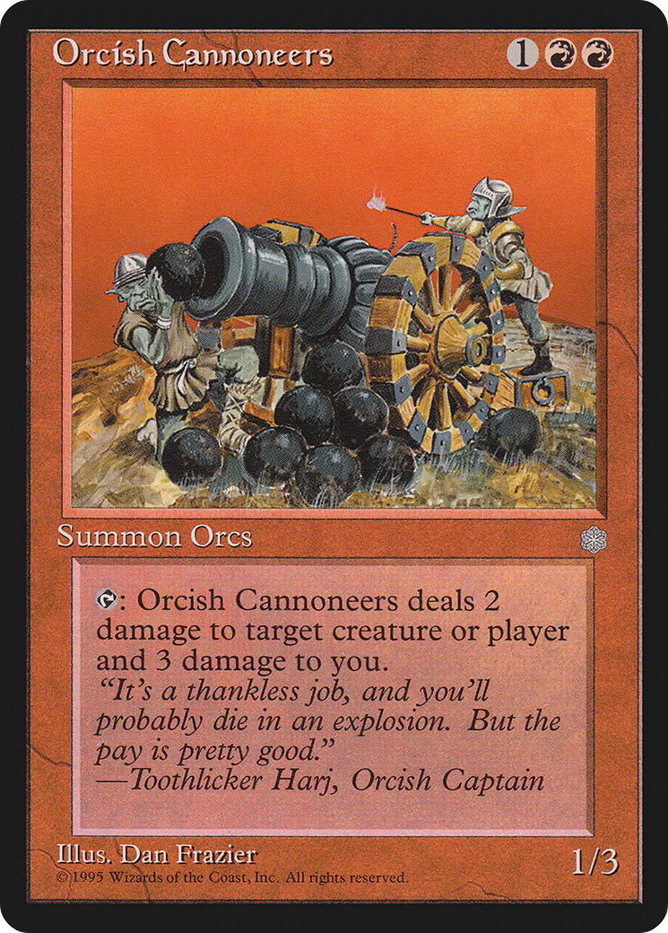 Orcish Cannoneers [Ice Age]-1
