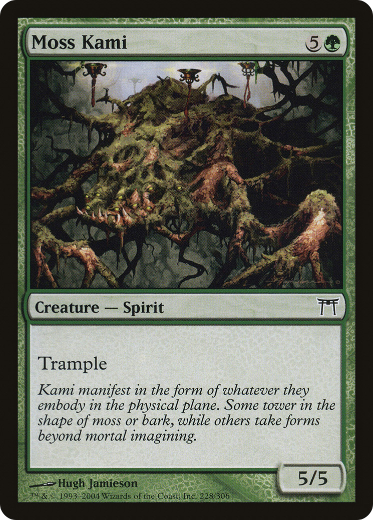 Moss Kami [Champions of Kamigawa]-1