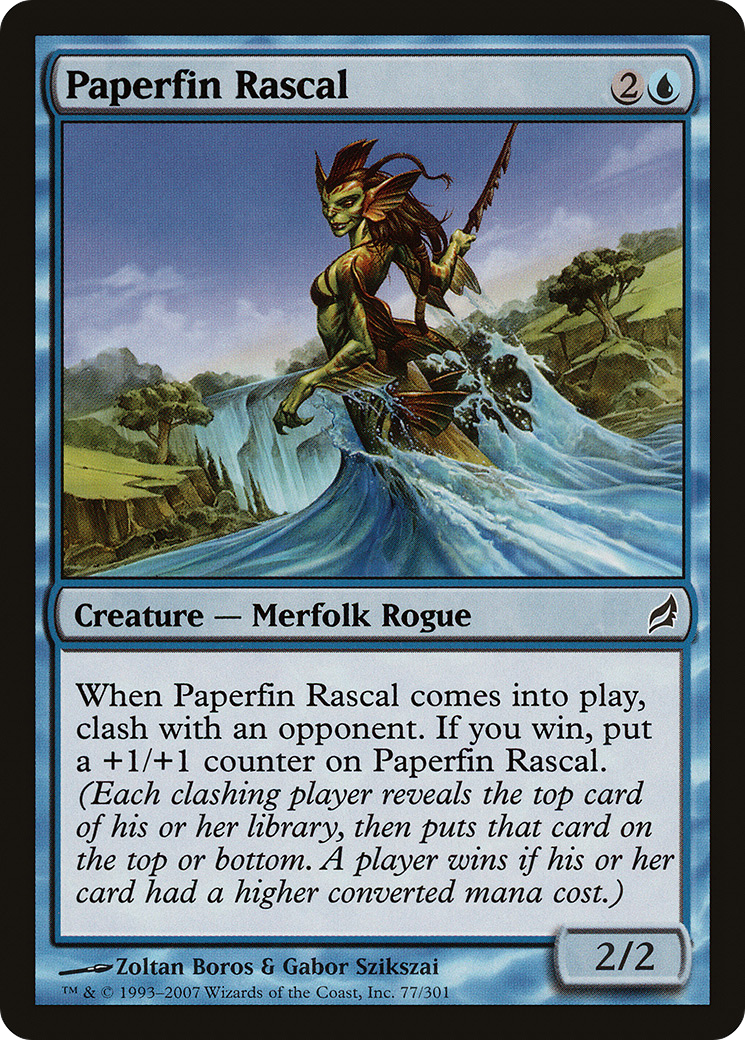 Paperfin Rascal [Lorwyn]-1