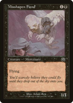 Misshapen Fiend [Mercadian Masques]-1