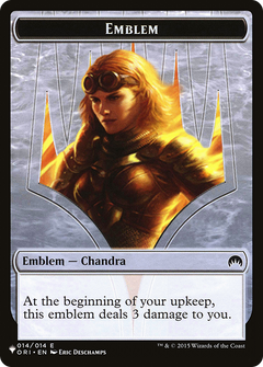 Chandra, Roaring Flame Emblem (PLST-TORI-14) - The List-1