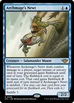 Archmage's Newt [Outlaws of Thunder Junction]-1