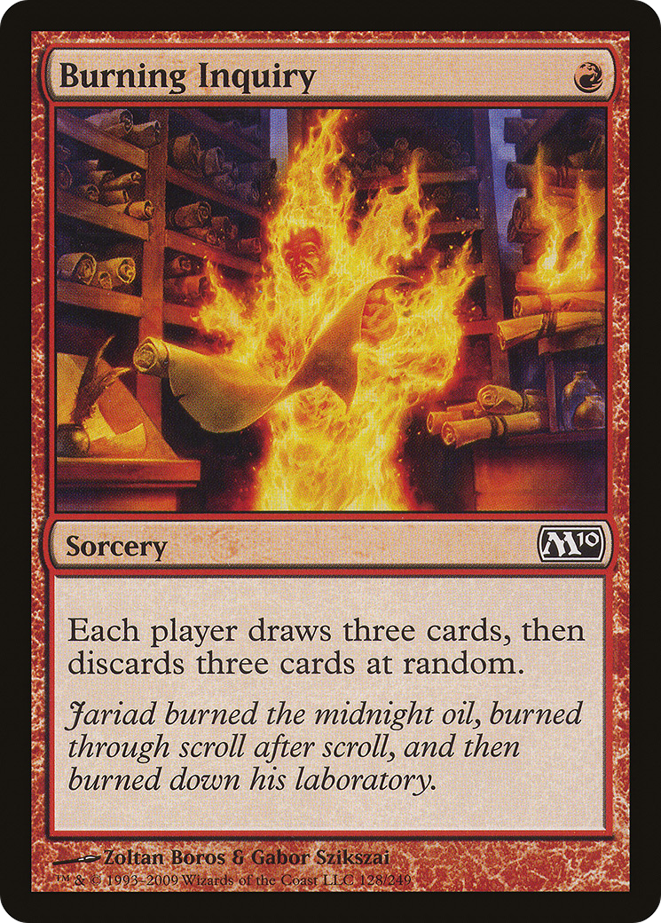 Burning Inquiry [Magic 2010]-1