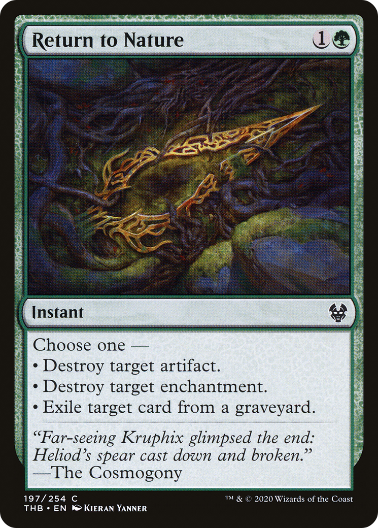 Return to Nature [Theros Beyond Death]-1