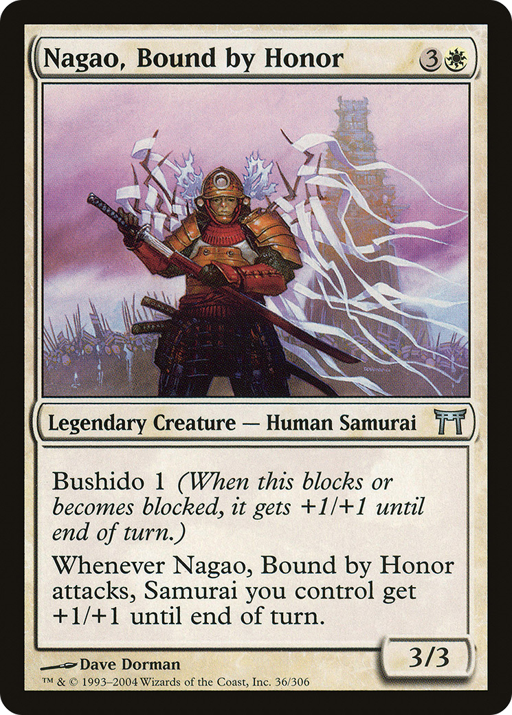 Nagao, Bound by Honor [Champions of Kamigawa]-1