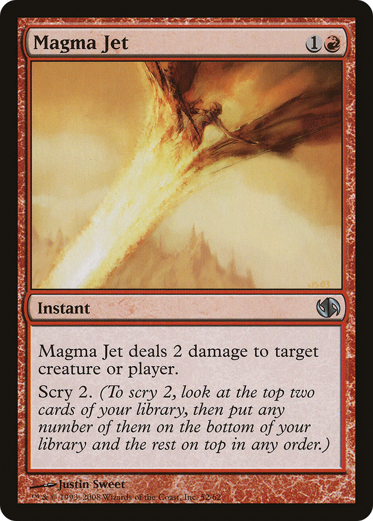 Magma Jet [Duel Decks: Jace vs. Chandra]-1
