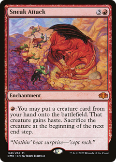 Sneak Attack [Dominaria Remastered]-1