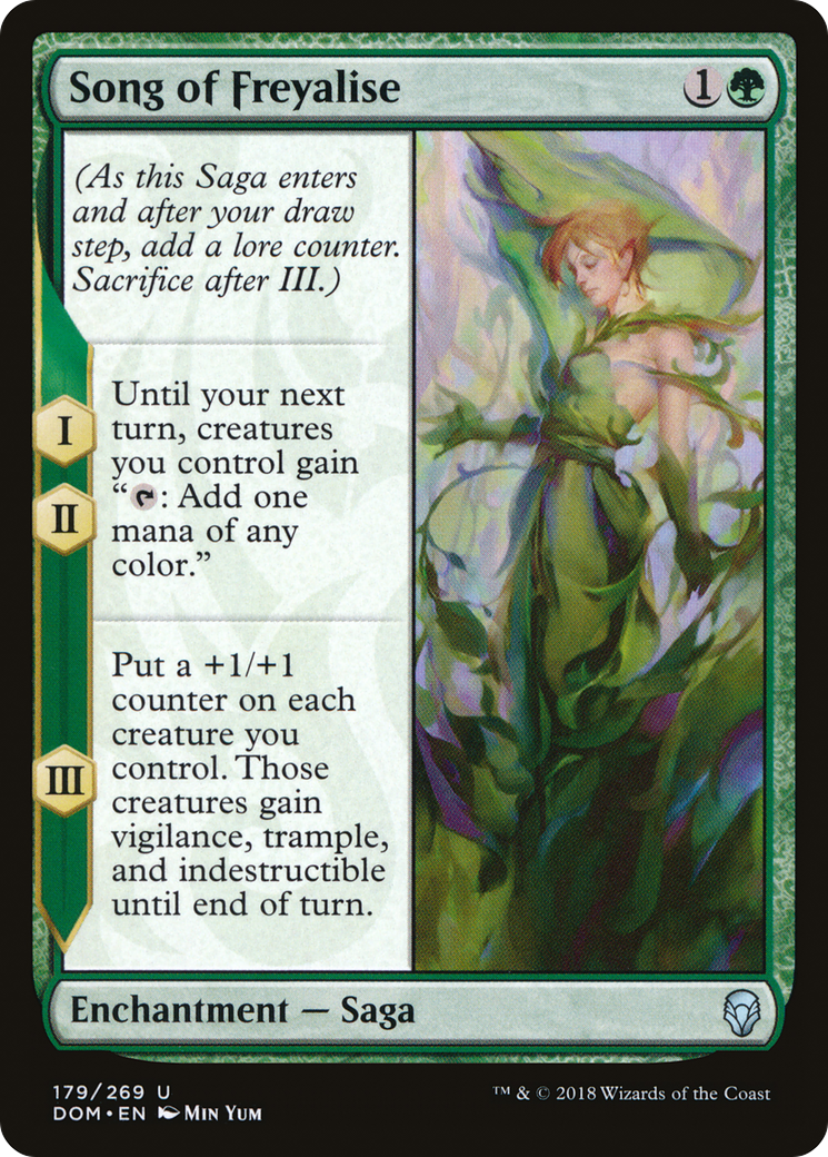 Song of Freyalise [Dominaria]-1