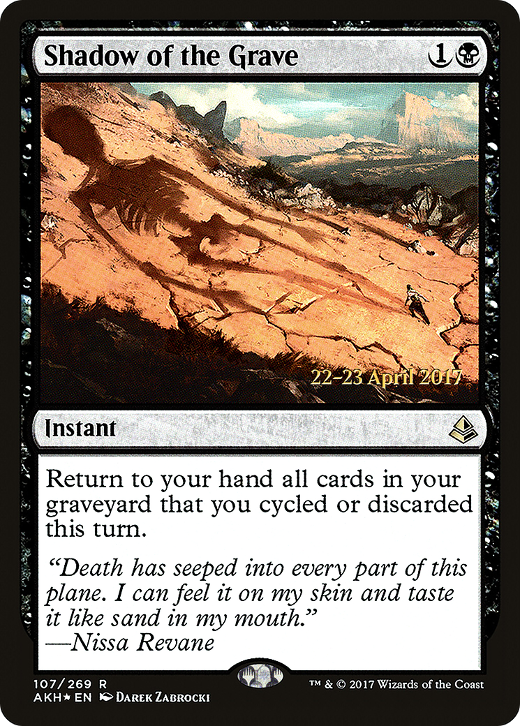Shadow of the Grave [Amonkhet Prerelease Promos]-1
