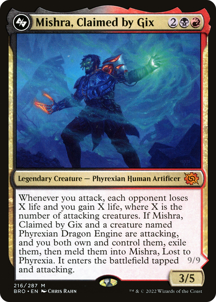 Mishra, Claimed by Gix [The Brothers' War]-1