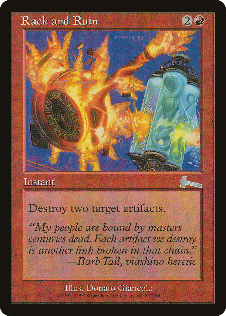 Rack and Ruin [Urza's Legacy]-1