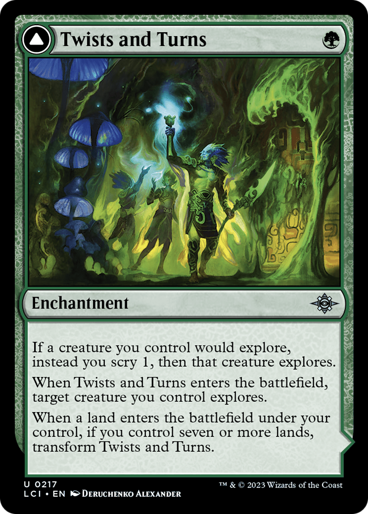 Twists and Turns // Mycoid Maze [The Lost Caverns of Ixalan]-1