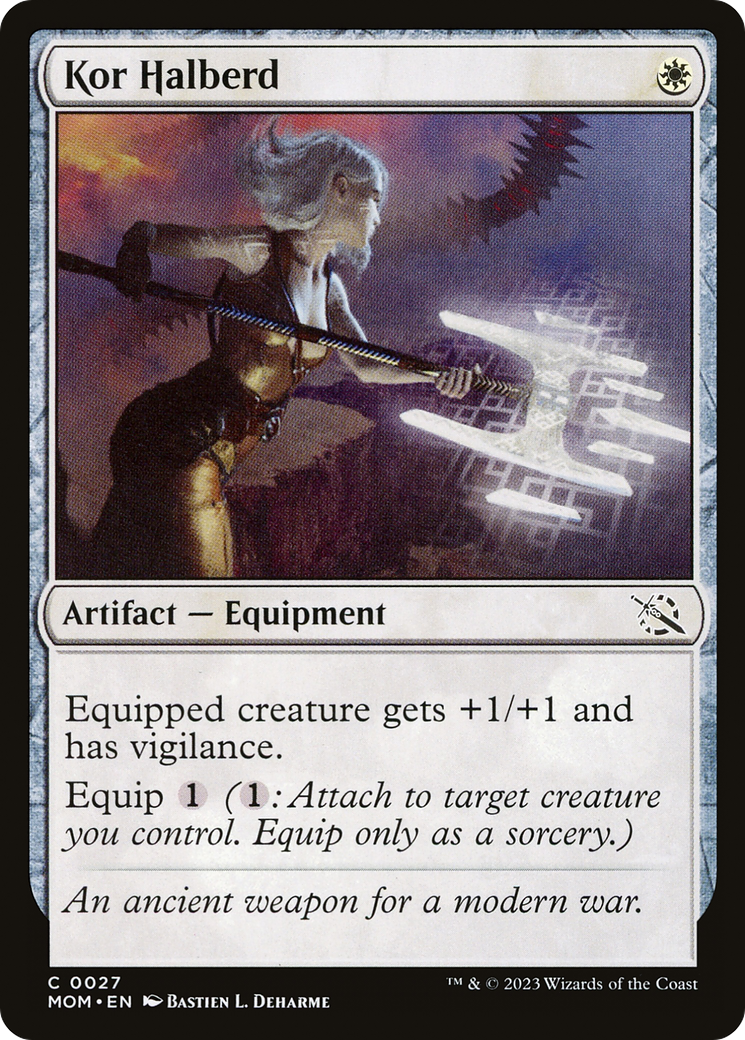 Kor Halberd [March of the Machine]-1