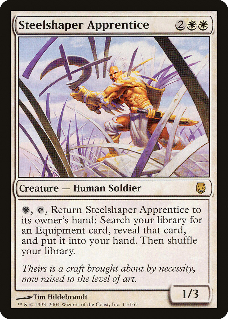 Steelshaper Apprentice [Darksteel]-1