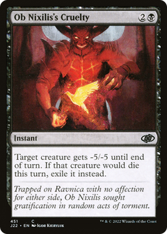 Ob Nixilis's Cruelty [Jumpstart 2022]-1