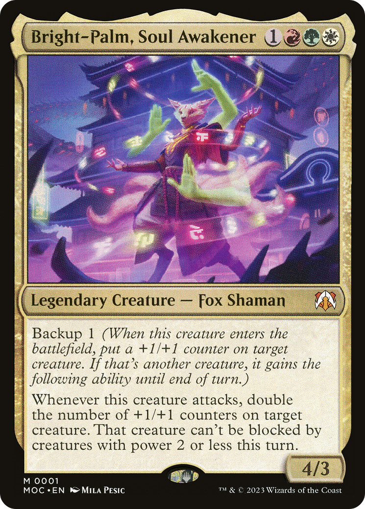 Bright-Palm, Soul Awakener [March of the Machine Commander]-1