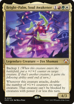 Bright-Palm, Soul Awakener [March of the Machine Commander]-1