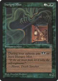 Hungry Mist (Murat Flavor Text) [Homelands]-1
