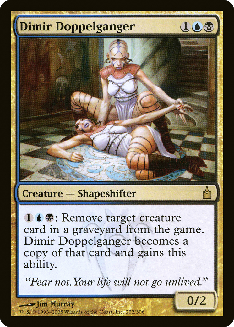 Dimir Doppelganger [Ravnica: City of Guilds]-1