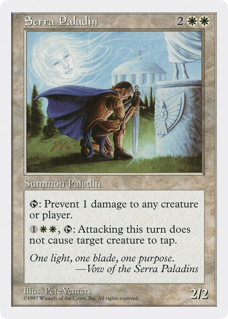 Serra Paladin [Fifth Edition]-1