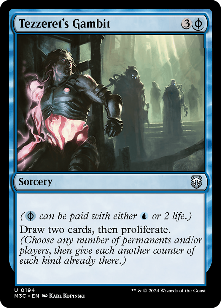 Tezzeret's Gambit [Modern Horizons 3 Commander]-1