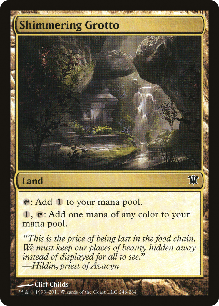 Shimmering Grotto [Innistrad]-1