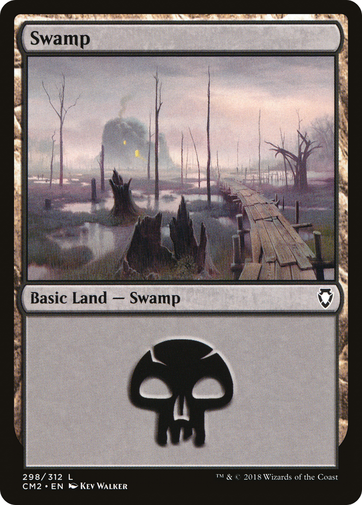 Swamp (298) [Commander Anthology Volume II]-1