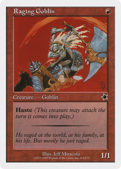 Raging Goblin [Starter 1999]-1