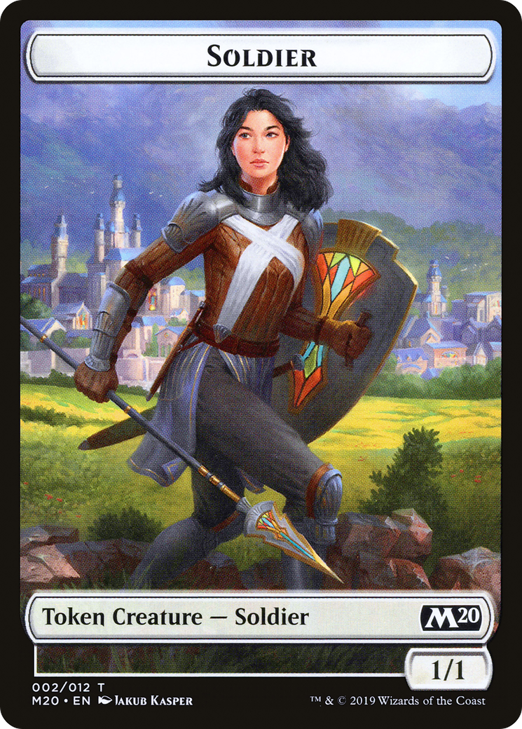 Soldier Token [Core Set 2020 Tokens]-1