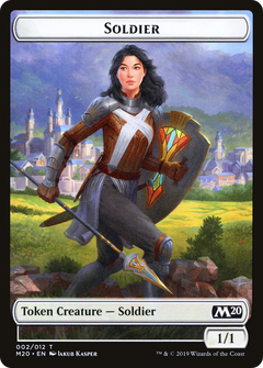 Soldier Token [Core Set 2020 Tokens]-1
