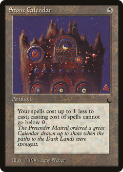 Stone Calendar [The Dark]-1