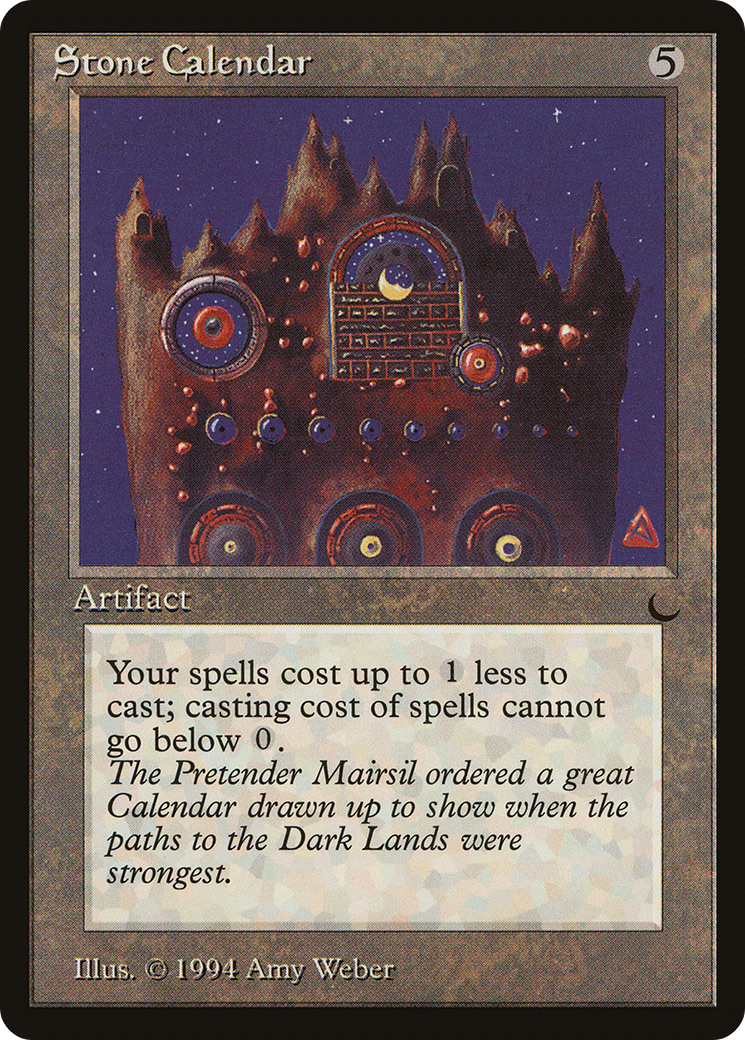 Stone Calendar [The Dark]-1