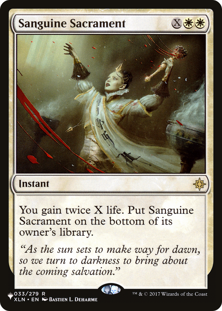 Sanguine Sacrament [The List]-1